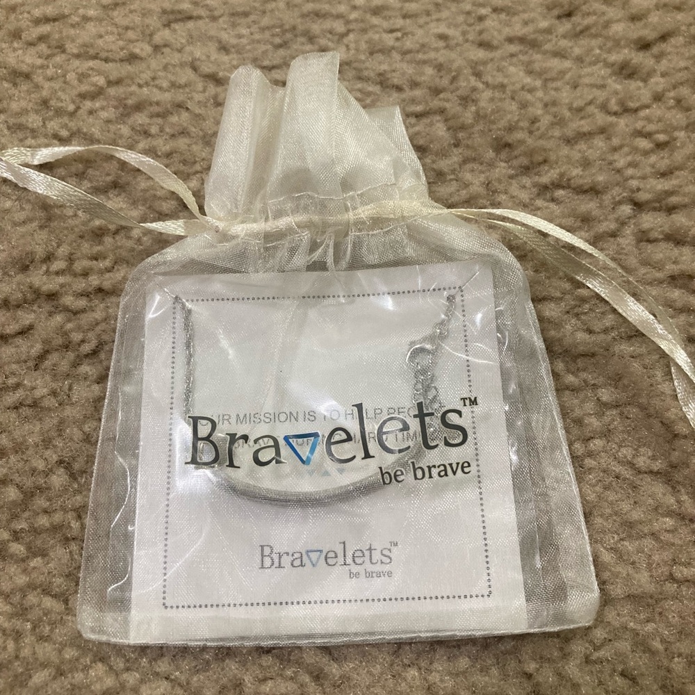 Ravel Silver Bracelet with Blue Accent